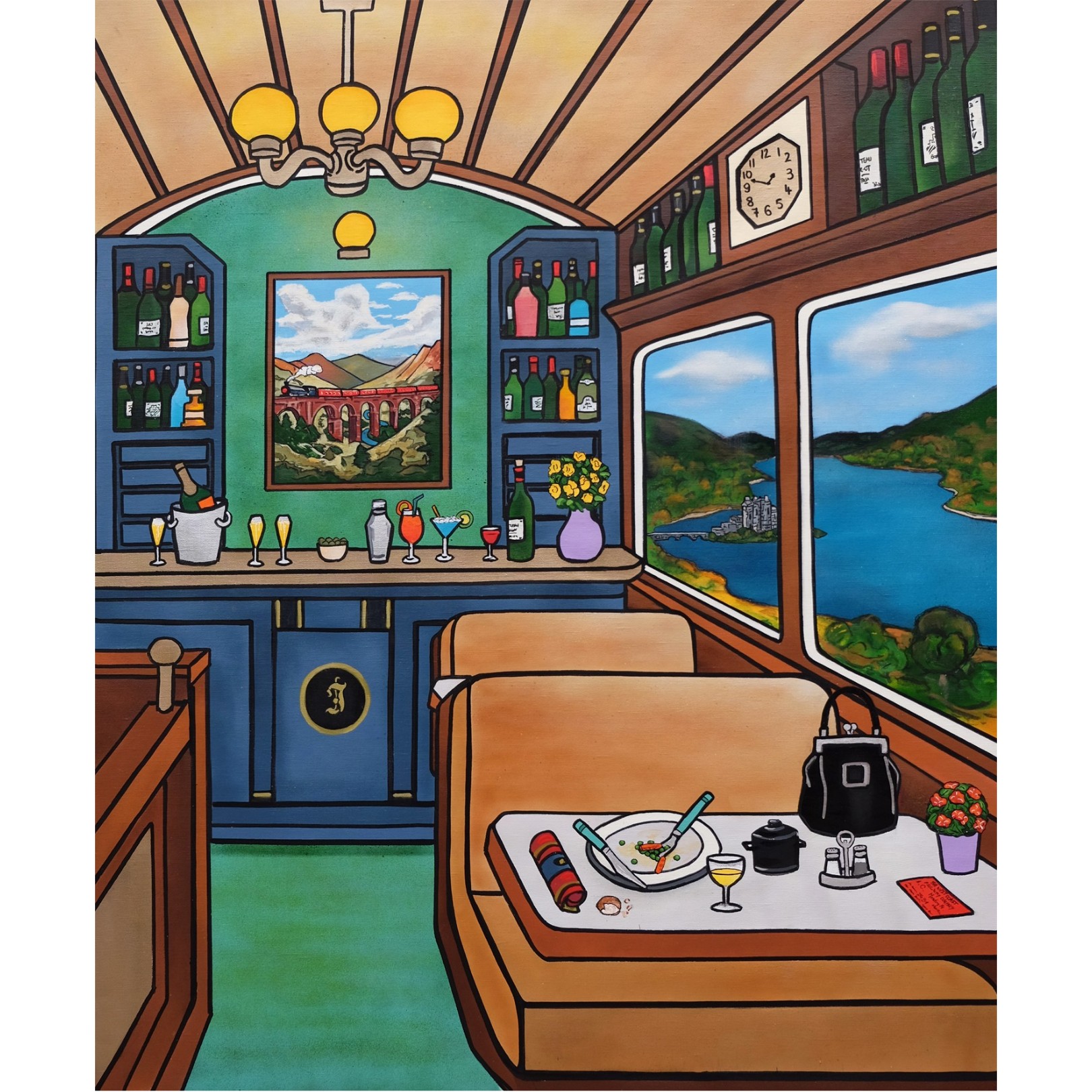 WESTCOAST RAILWAY - FRED ALIONE - Galeries Bartoux