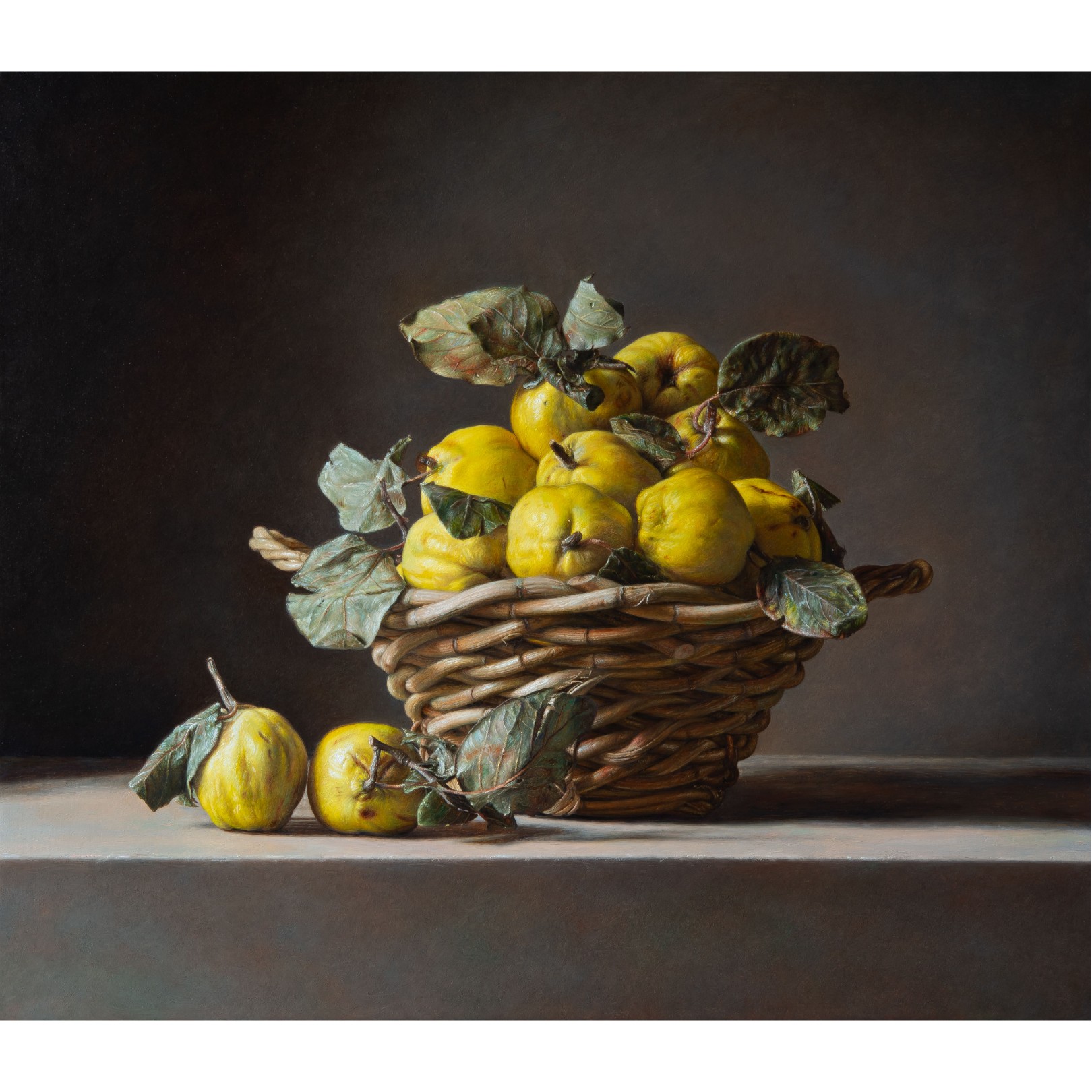Canestra con Mele Cotogne - Gianluca Corona - Galeries Bartoux