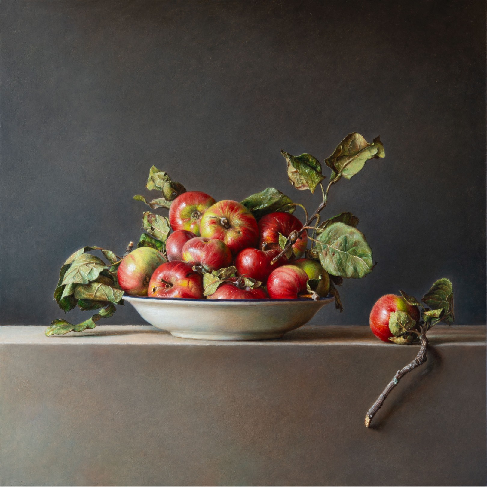 Piatto con Mele Antiche - Gianluca Corona - Galeries Bartoux