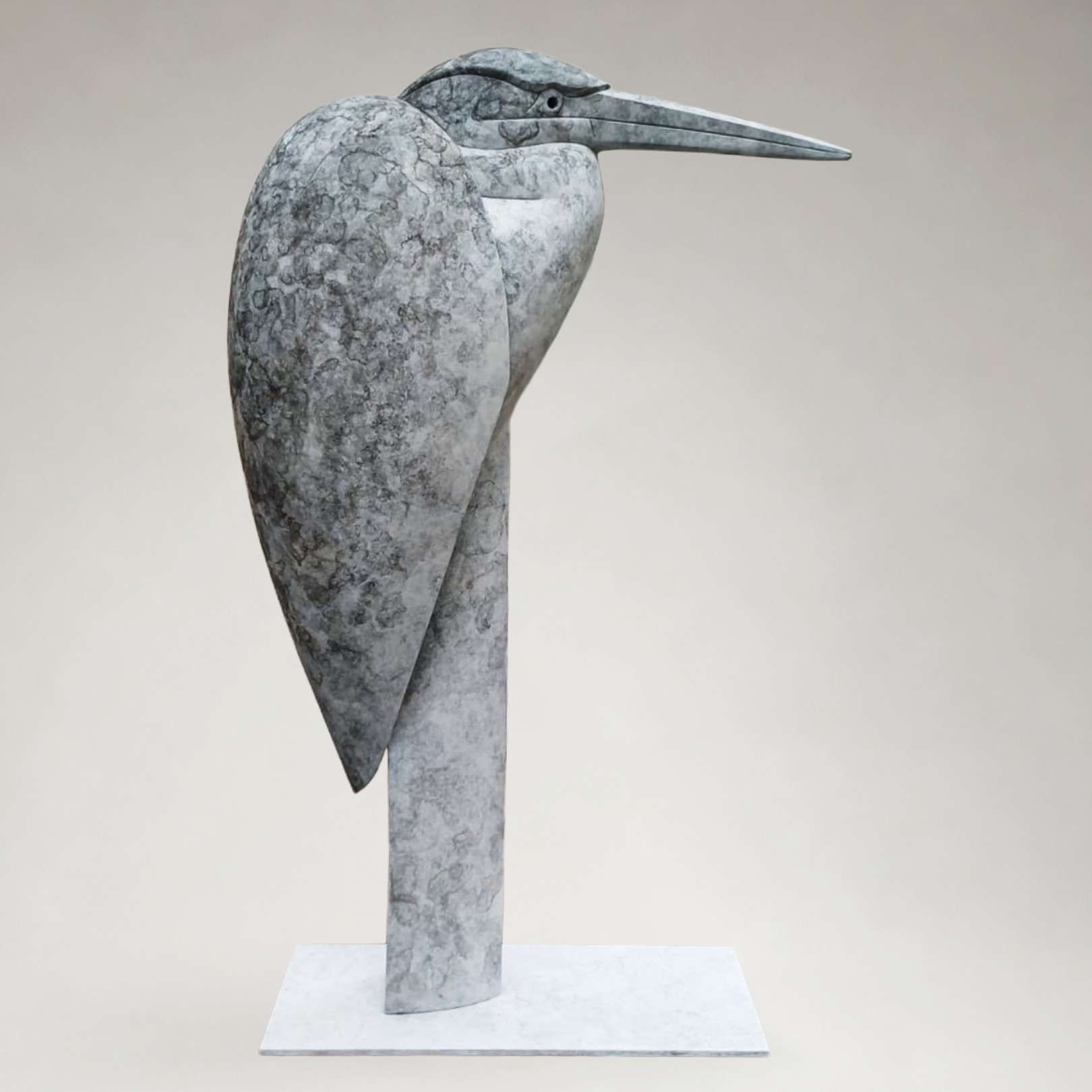 TALL HUNCHED HERON - ANTHONY THEAKSTON - Galeries Bartoux