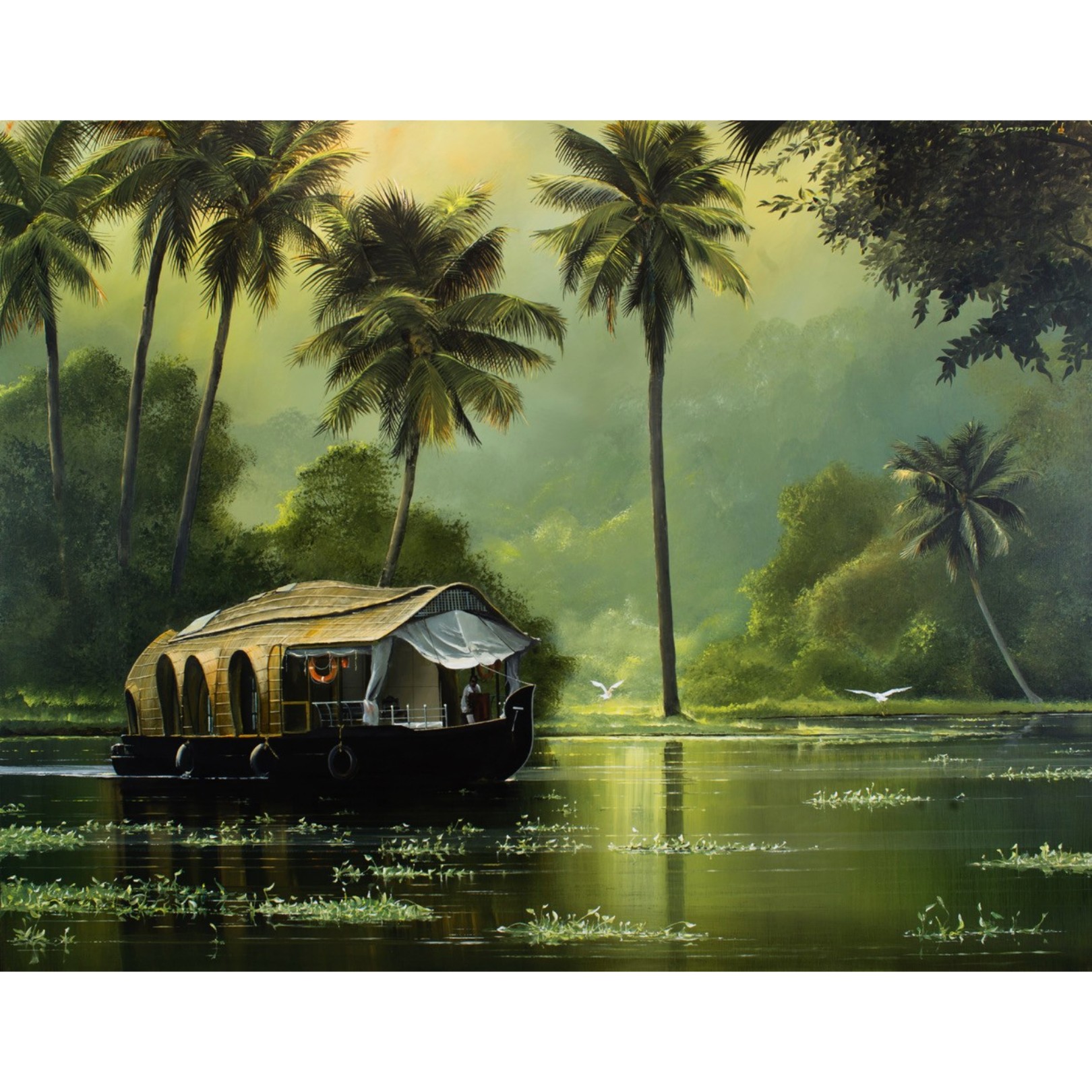 BACKWATERS IN KERALA - DIRK VERDOORN - Galeries Bartoux