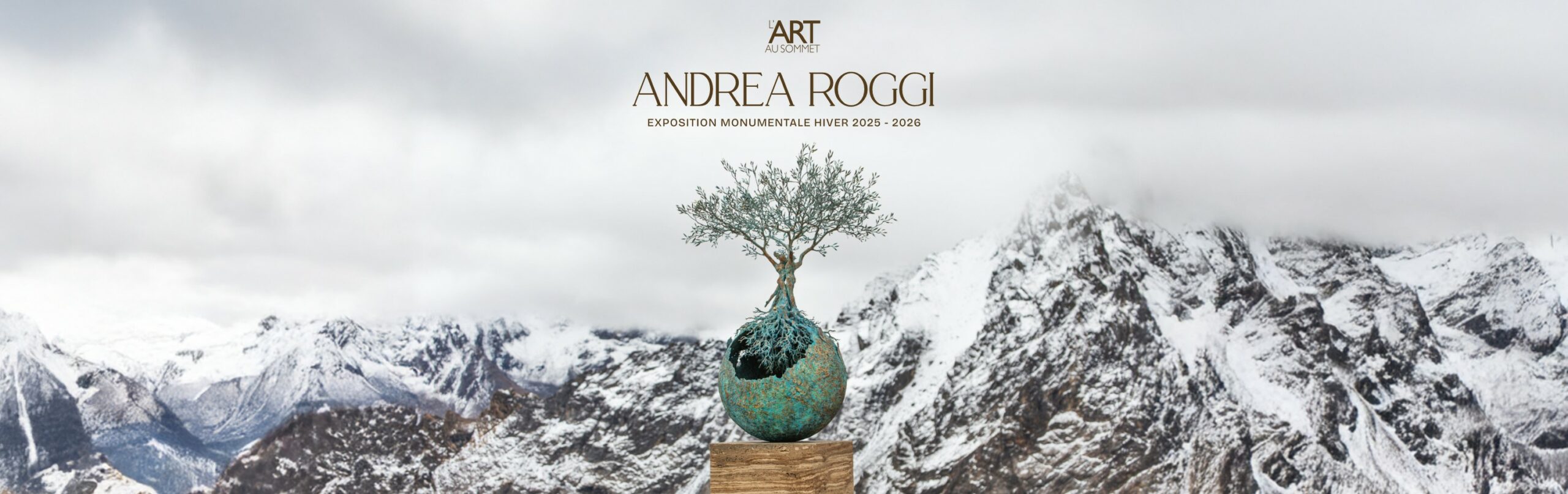 ANDREA ROGGI – L’ART AU SOMMET 2025/2026 - Galeries Bartoux