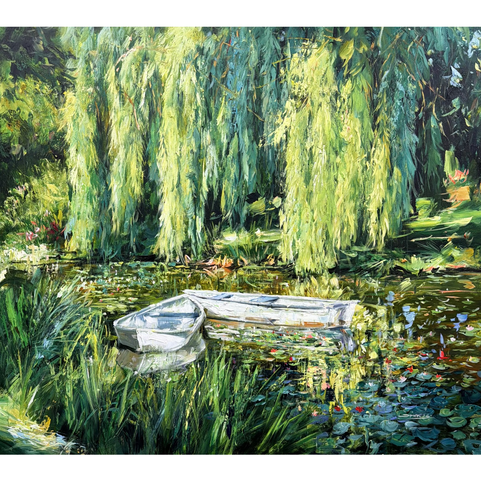 TOGETHER IN THE LAKE - ERIC ALFARO - Galeries Bartoux