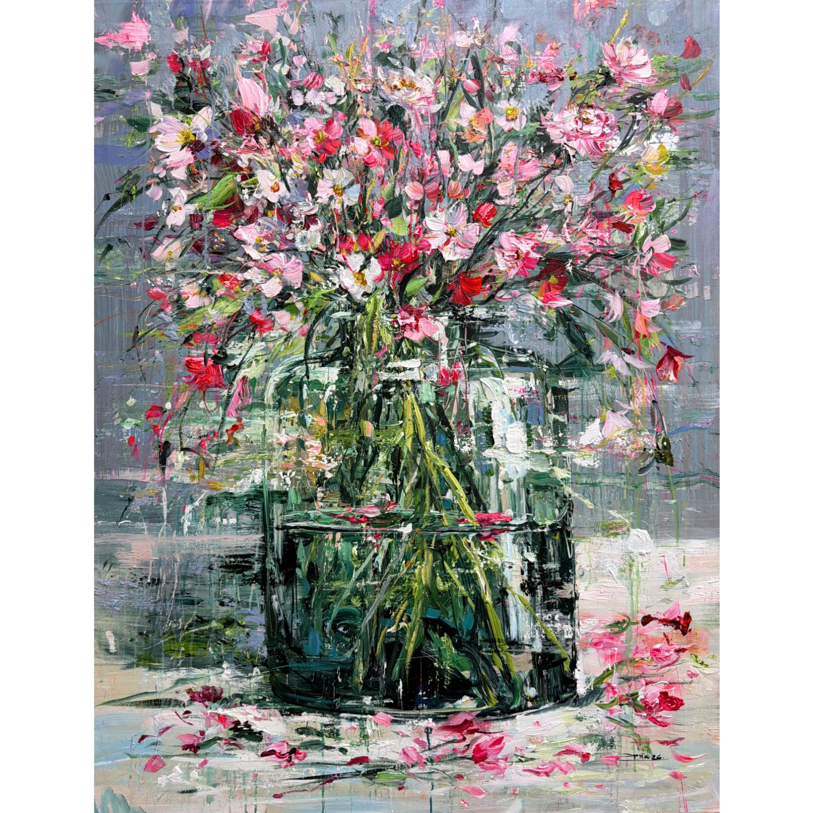 BLOOMING FLOWERS - ERIC ALFARO - Galeries Bartoux