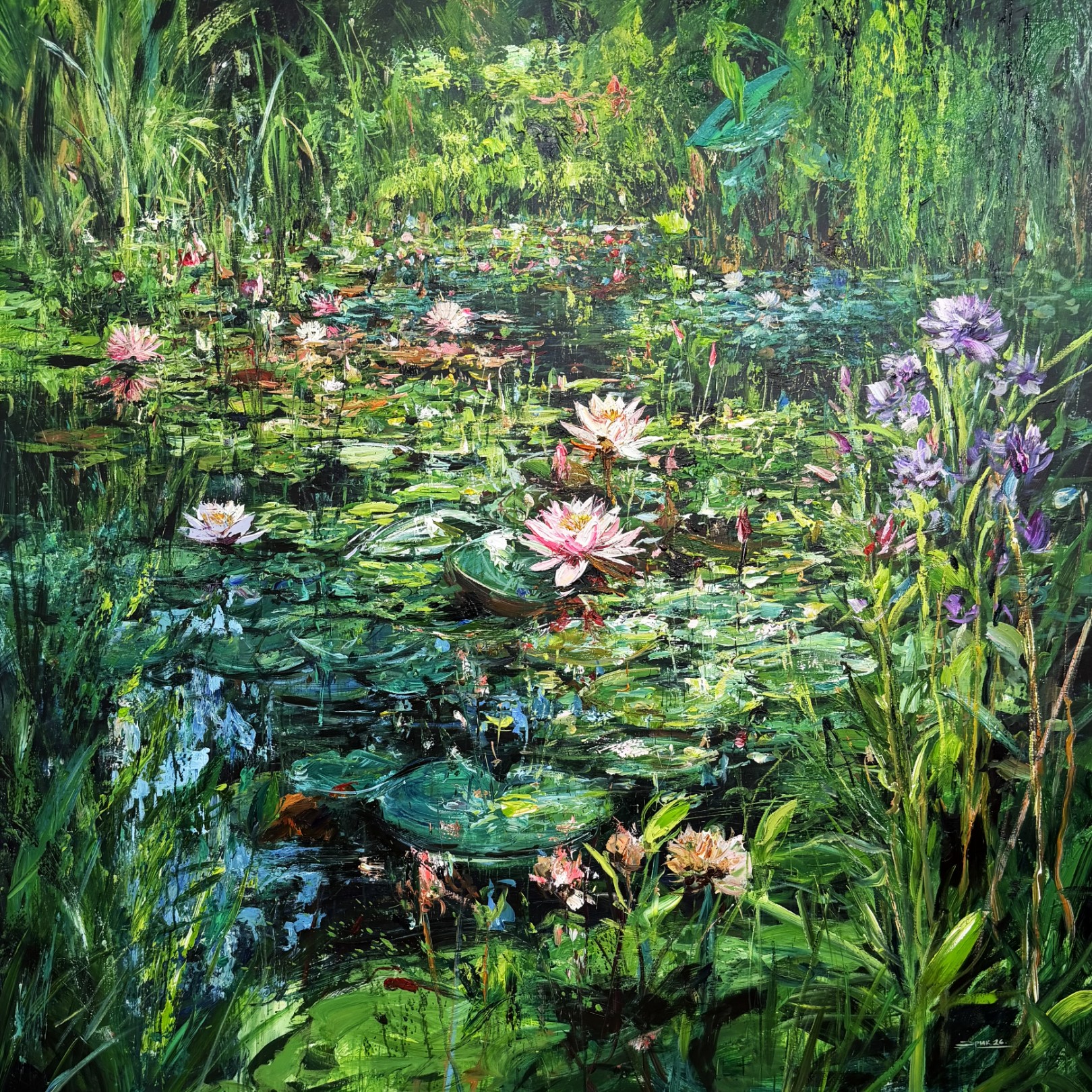 BLOOMING LAKE - ERIC ALFARO - Galeries Bartoux