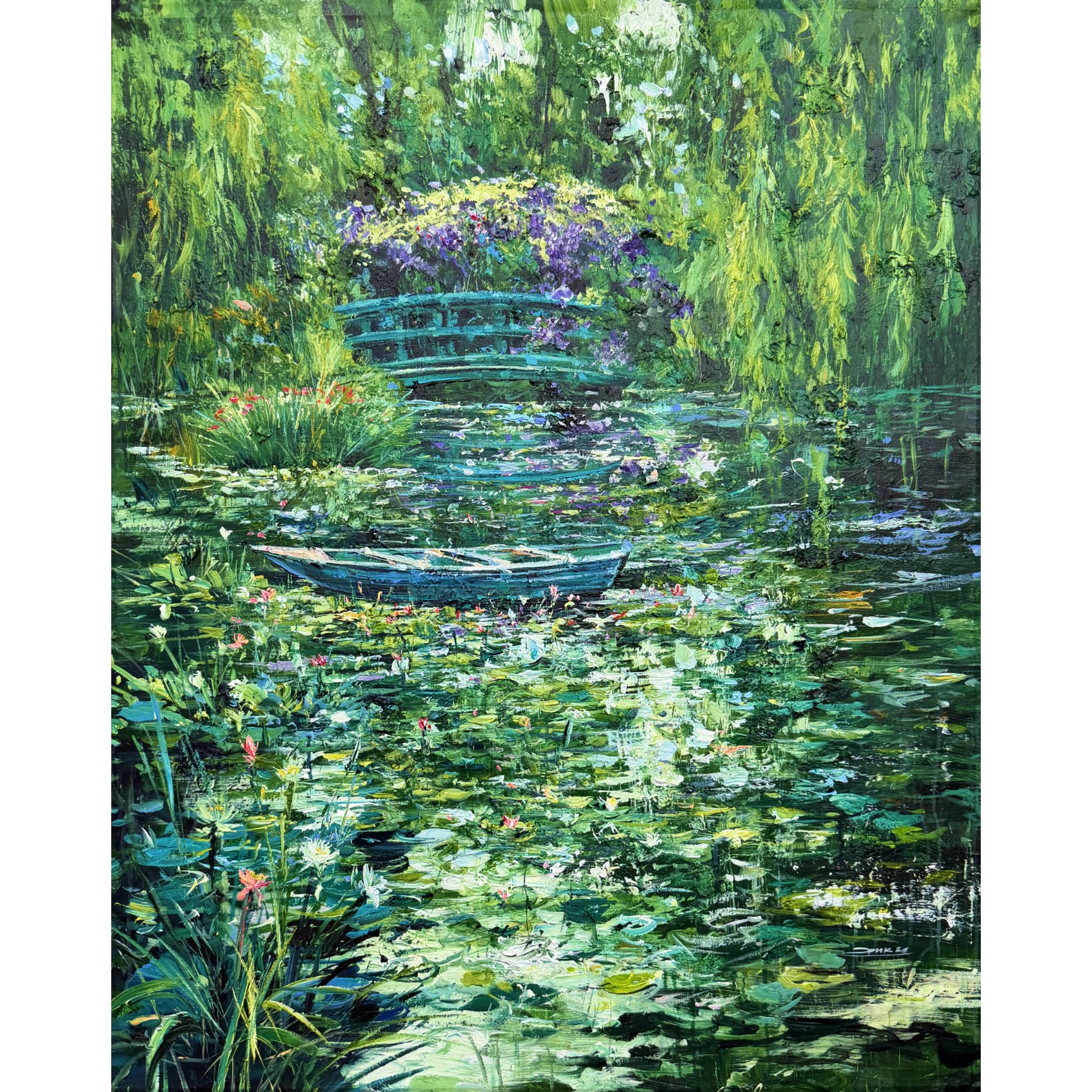 BREEZE ON THE POND - ERIC ALFARO - Galeries Bartoux