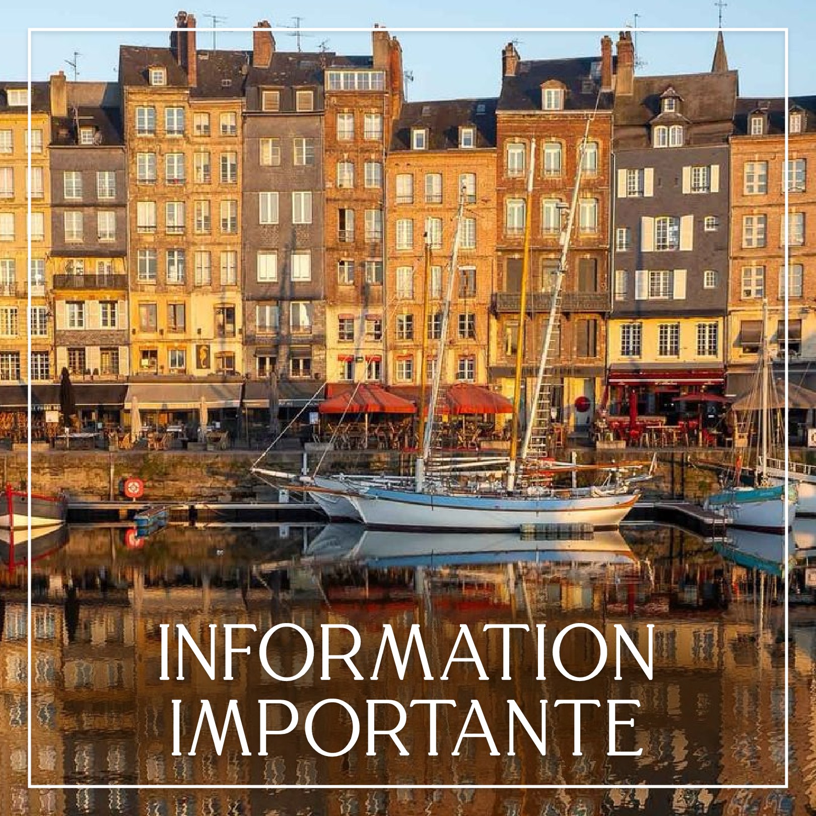 FERMETURE TEMPORAIRE À HONFLEUR – INFORMATION - Galeries Bartoux