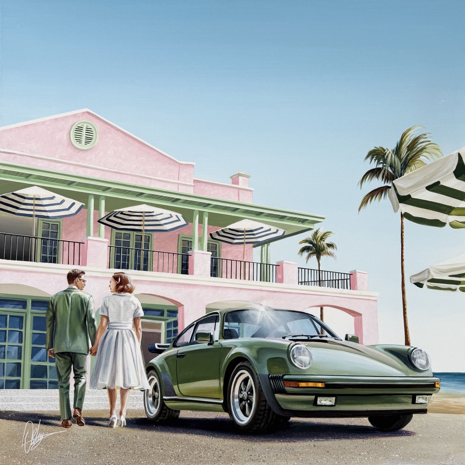 FASHIONABLY EARLY - CHRIS RILEY - Galeries Bartoux