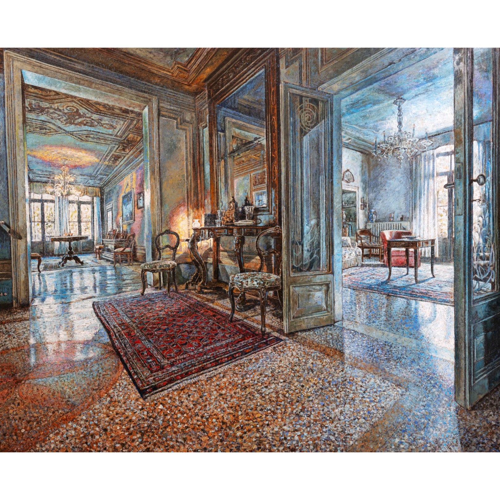 LE DUE STANZE DELLA VILLA - RAFFAELE MINOTTO - Galeries Bartoux