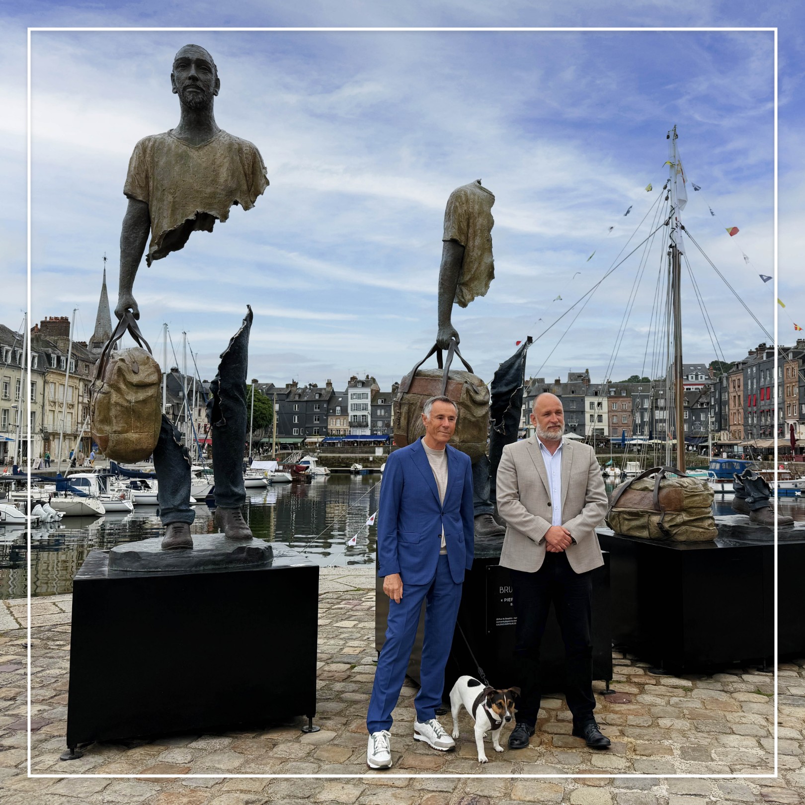 HONFLEUR CELEBRATES THE ARRIVAL OF BRUNO CATALANO’S MONUMENTAL SCULPTURES - Galeries Bartoux