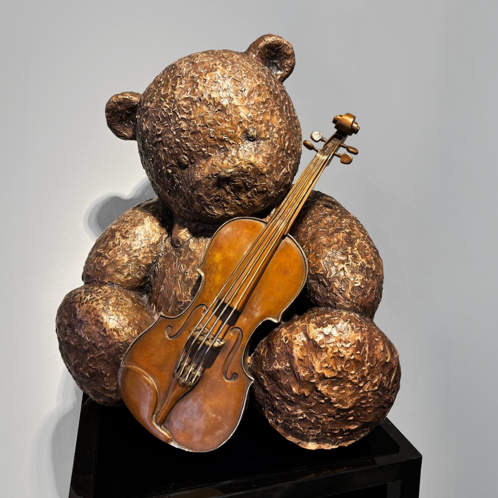 OURSON VIOLON - KIKO - Galeries Bartoux