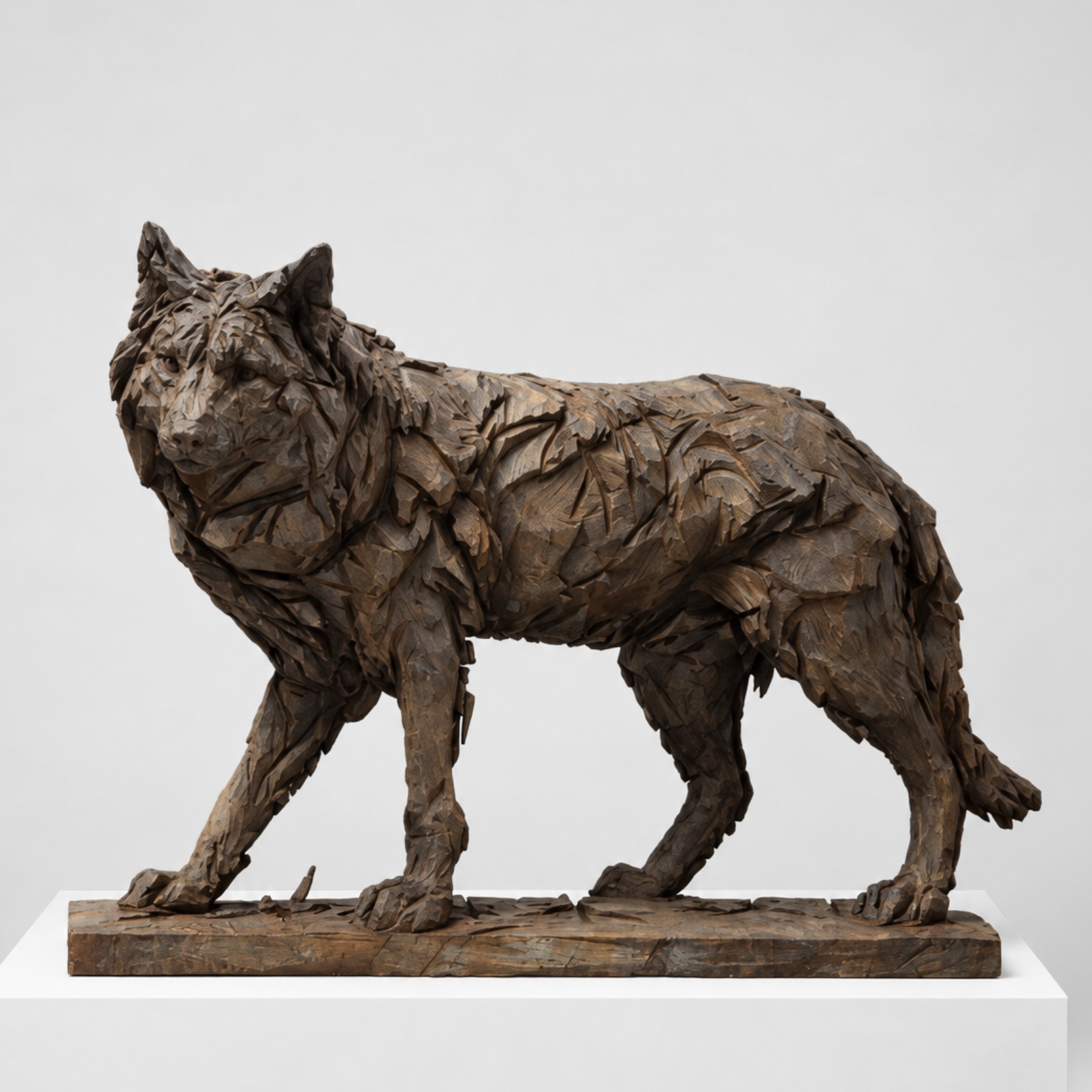 WALKING WOLF - JÜRGEN LINGL - Galeries Bartoux